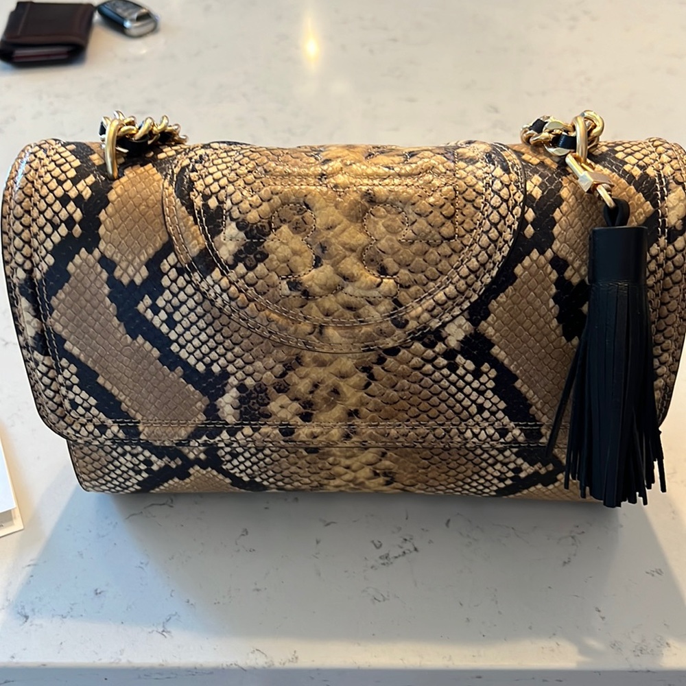 Tory Burch Fleming exotic